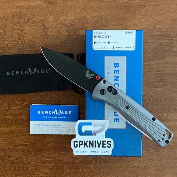 Benchmade Other - Benchmade Bugout - Alum Gry (3.24" Bohler M390) 535BK-4